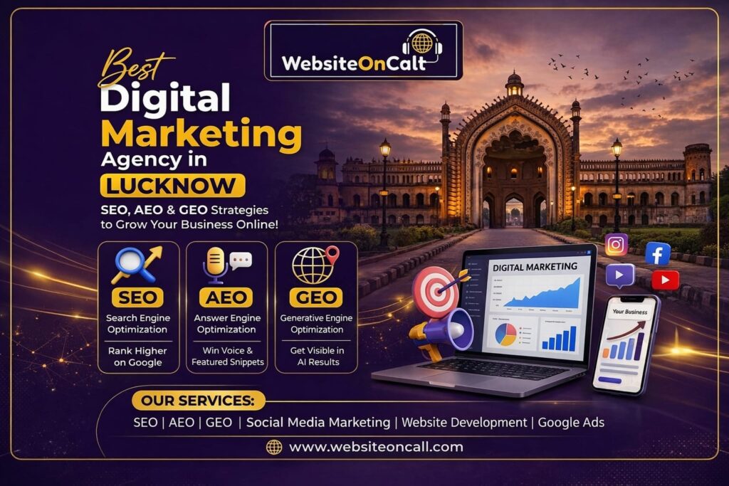 Digital Marketing Agency in Lucknow: Complete Guide to SEO, AEO & AI-Based Growth in 2026