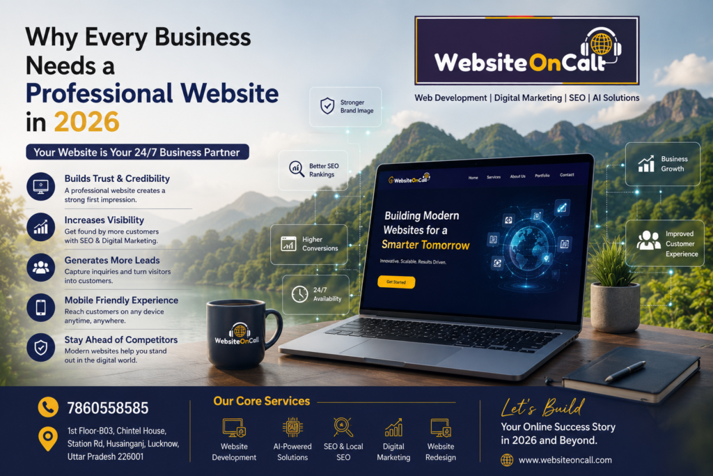 Why Every Business Needs a Professional Website