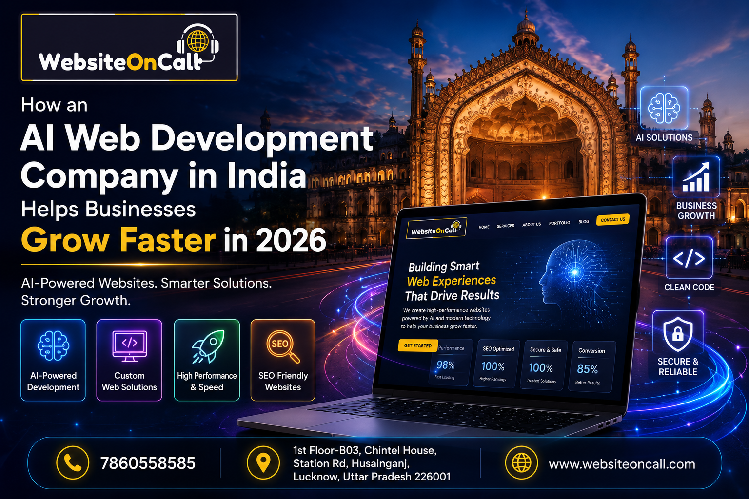 AI Web Development Company in India