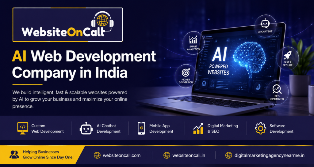 AI Web Development Company in India: How AI-Powered Websites Are Transforming Businesses in 2026