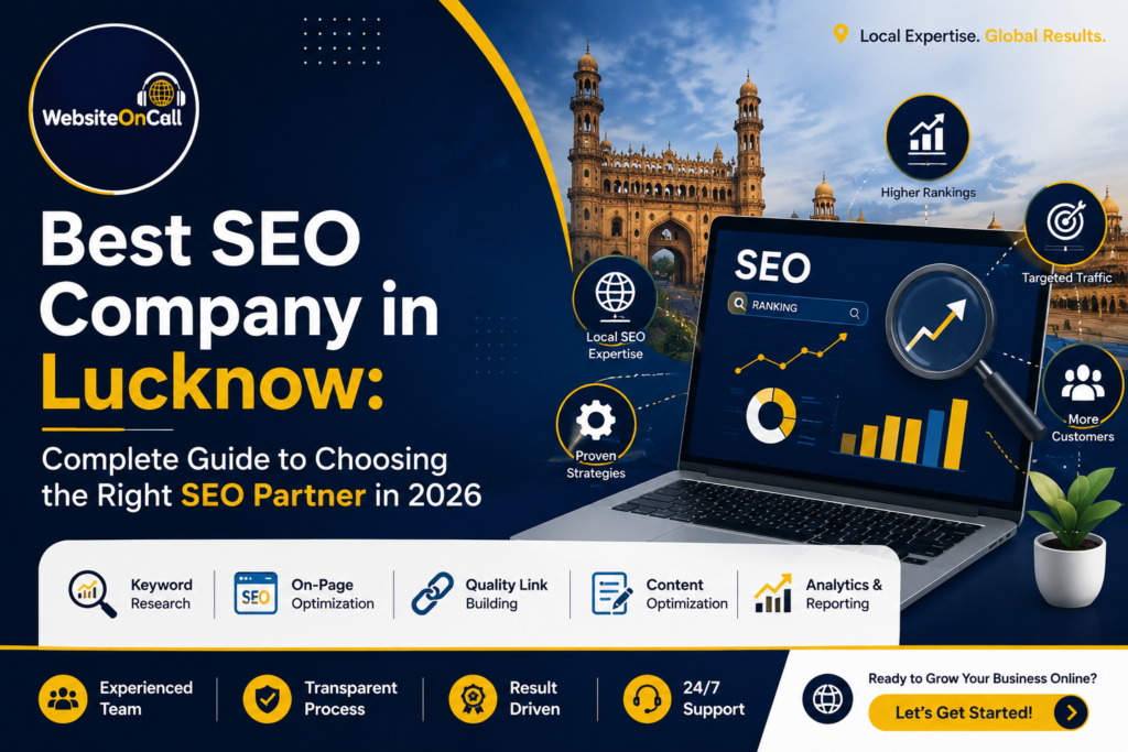 Best SEO Company in Lucknow helping businesses improve Google rankings and organic traffic