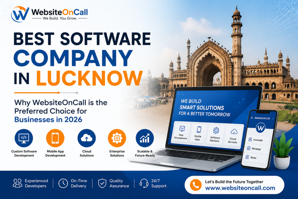 Best Software Development Company in Lucknow: Transforming Businesses Through Innovative Technology Solutions