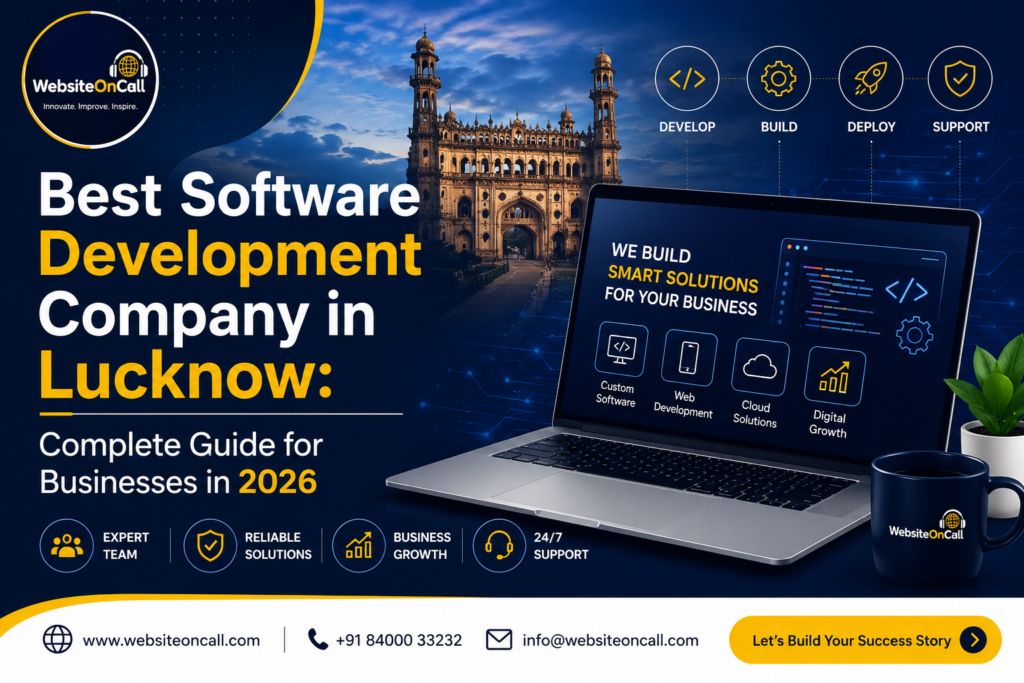 Best Software Development Company in Lucknow providing custom software development services