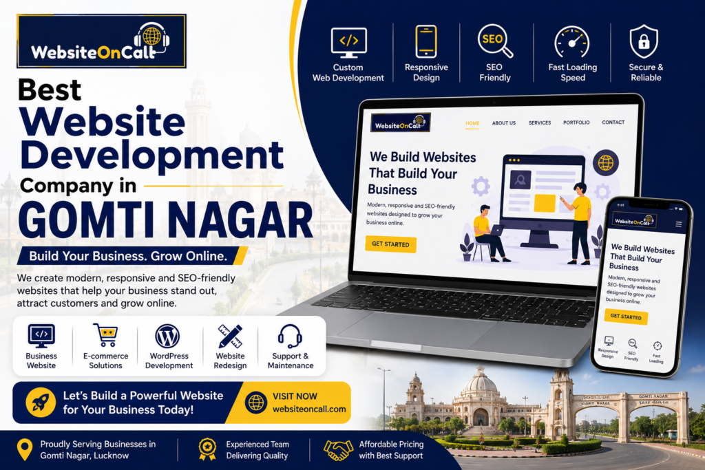 Best Website Development Company in Gomti Nagar – Build a Powerful Online Presence