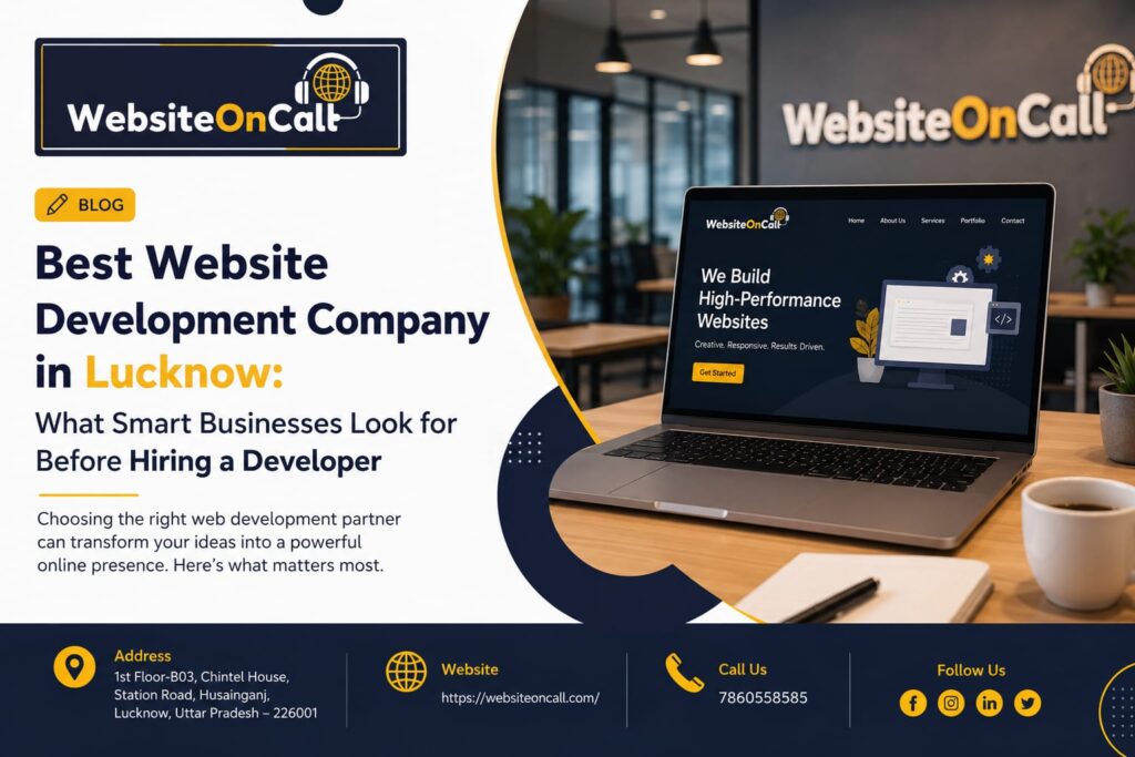 Best Website Development Company in Lucknow