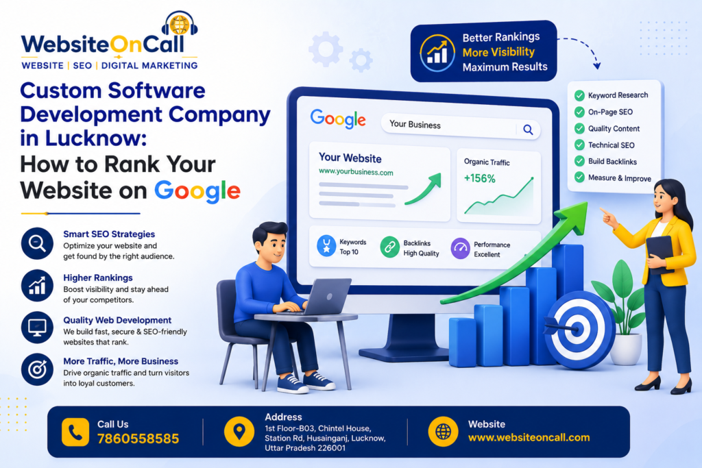 Custom Software Development Company in Lucknow