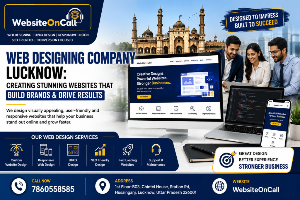Web Designing Company in Lucknow for Business Growth in 2026