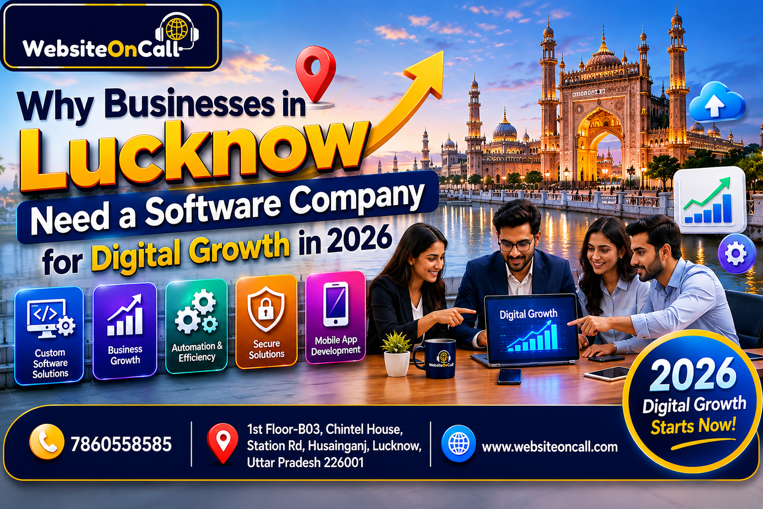 Software Company in Lucknow: Why Businesses Need Digital Growth in 2026