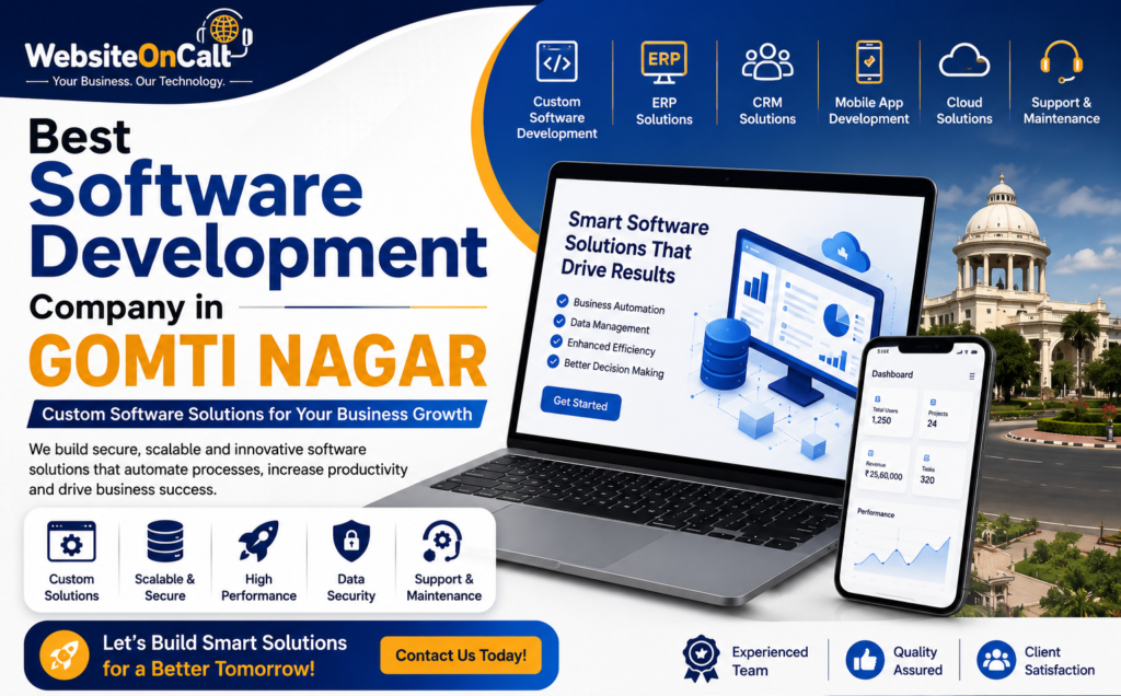 Best Software Development Company in Gomti Nagar – Custom Software Solutions for Modern Businesses