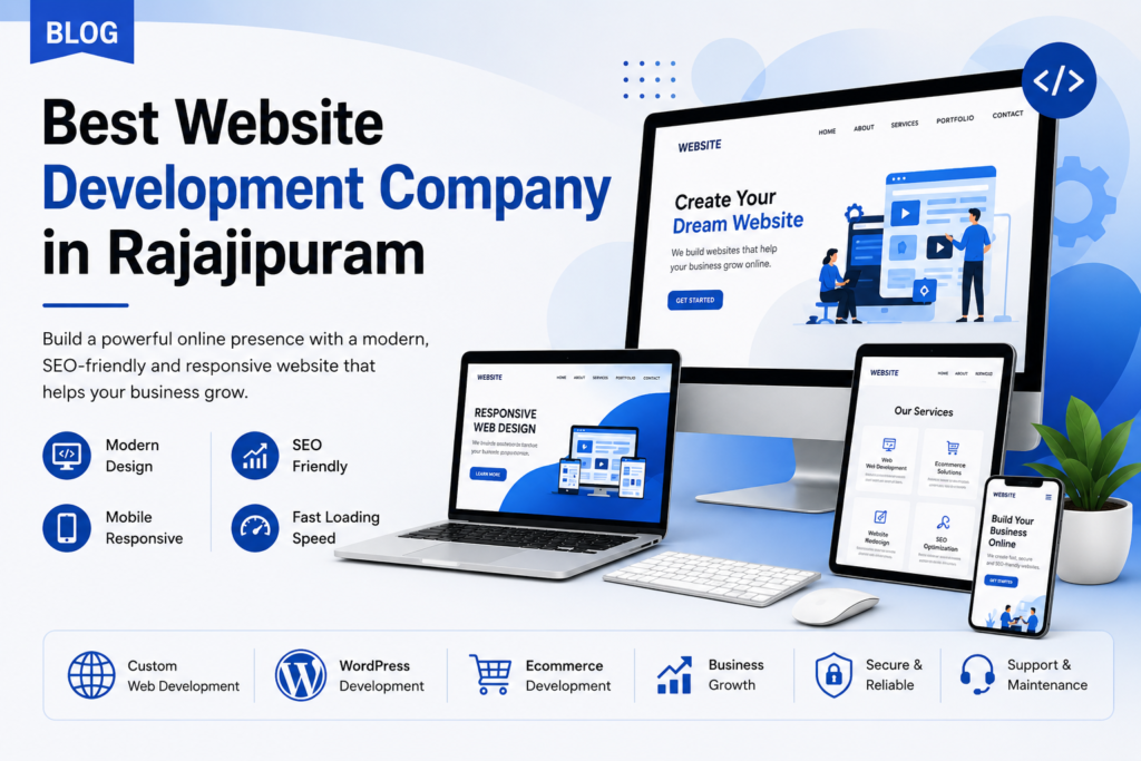 Best Website Development Company in Rajajipuram – Build a Professional Website That Grows Your Business