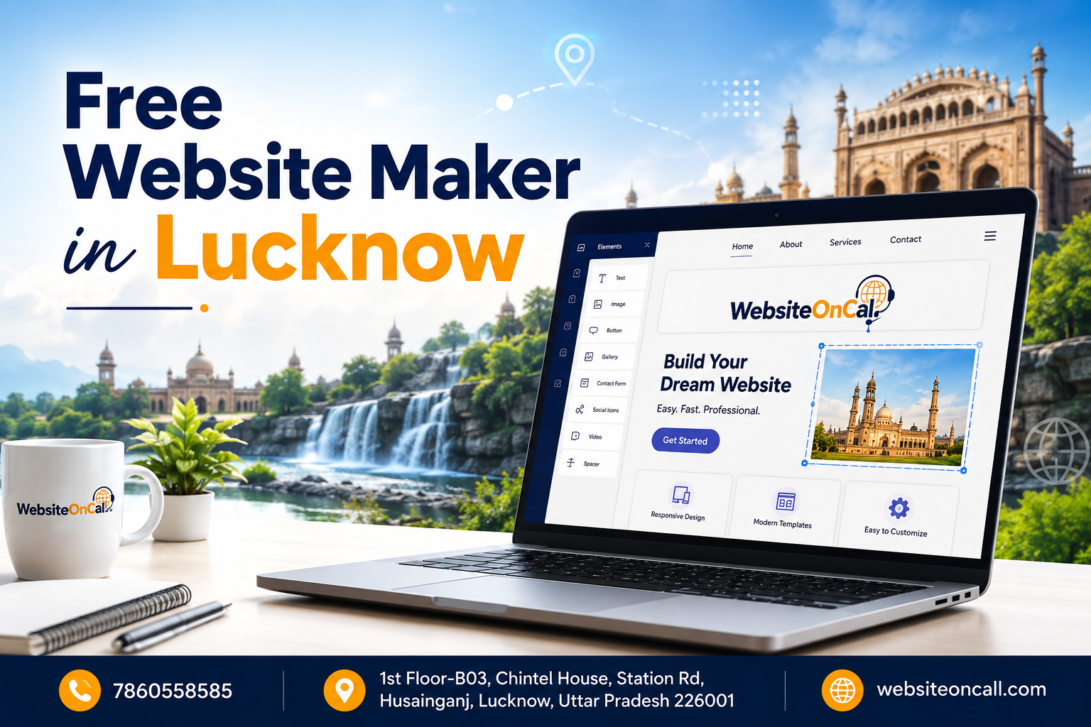 Free Website Maker in Lucknow