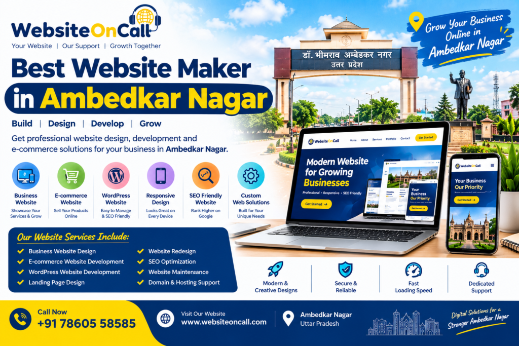 Best Website Maker in Ambedkar Nagar