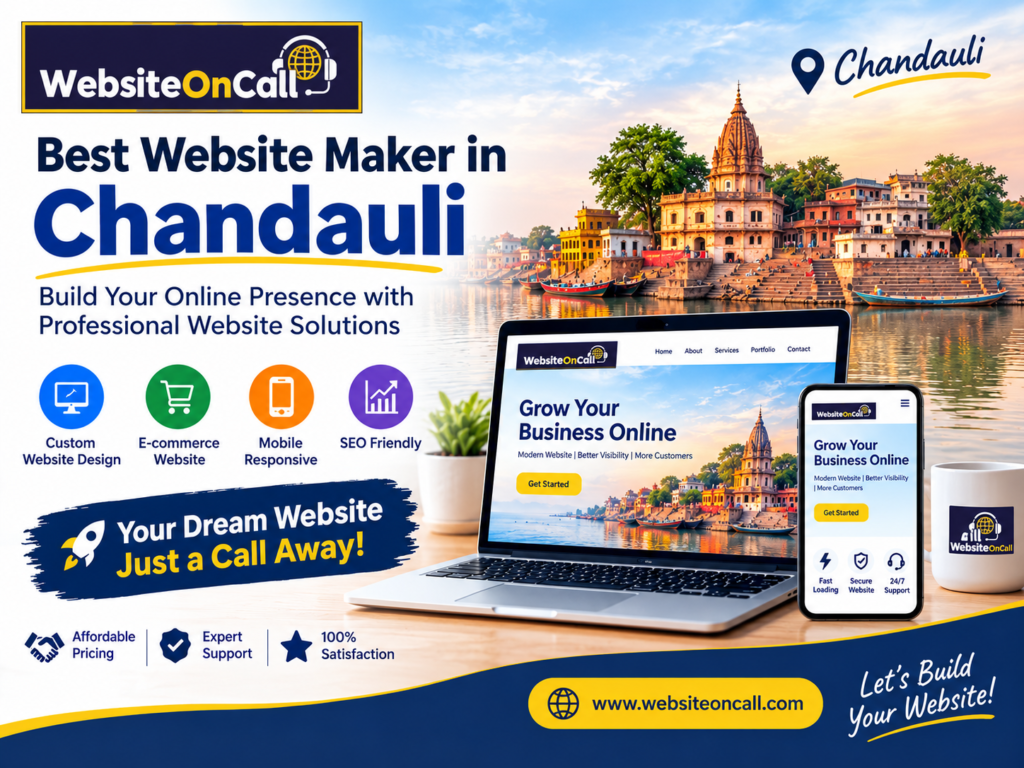 Best Website Maker in Chandauli – WebsiteOnCall