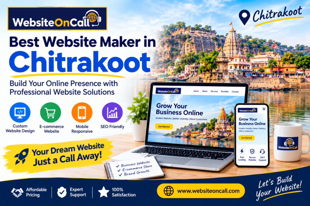 Best Website Maker in Chitrakoot – WebsiteOnCall