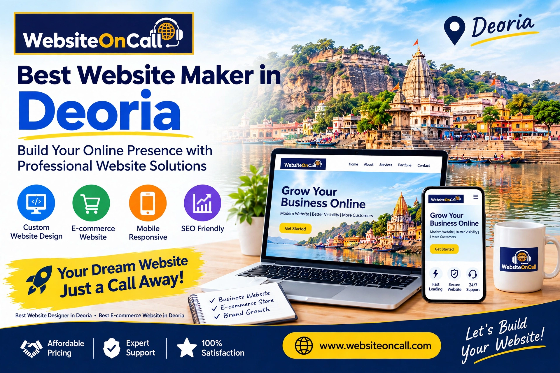 Best Website Maker in Deoria – Professional Website Design