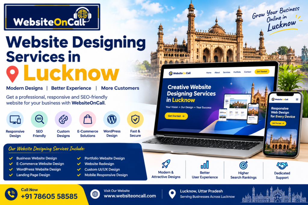 Website Designing Services in Lucknow | WebsiteOnCall